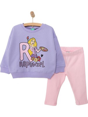 Disney Prenscess Kız Sweatshirt - Tayt Kız Bebek
