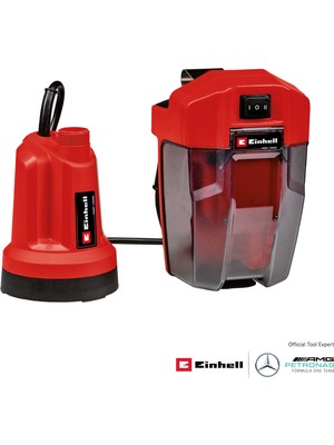 Einhell Akülü Dalgıç Pompa - Temiz Su GE-SP 18 LL Li-Solo Power X-Change (Li-Ion, 18V, 1 mm’ye kadar Düşük Su Çekimi, 108 W, 4500 L/h, 0.8 Bar) - 4181560