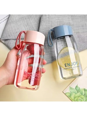 Ye Duo 380 ml Plastik Su Şişesi, Transparent Şişe, Dışarıdaki Spor Su Fincanı, Öğrenci Taşınabilir Su Fincanı (Yurt Dışından)