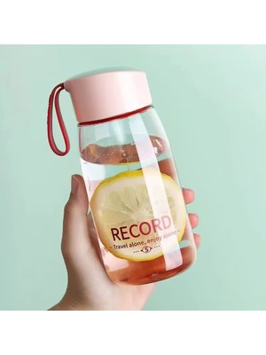 Ye Duo 380 ml Plastik Su Şişesi, Transparent Şişe, Dışarıdaki Spor Su Fincanı, Öğrenci Taşınabilir Su Fincanı (Yurt Dışından)