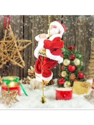 Müzikli Zincire Tırmanan Noel Baba