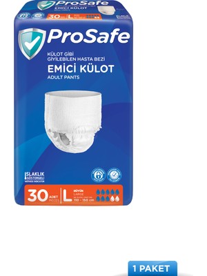Prosafe Yetişkin Emici Külot Büyük (L)  30'lu