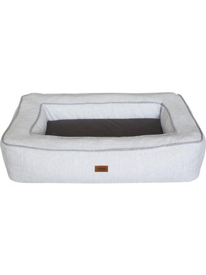 Lepus Visco Comfort Kedi Köpek Yatağı Light Gri Large