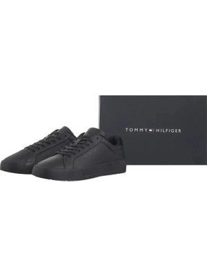 Tommy Hilfiger Tommy Jeans Erkek Beyaz Deri Sneaker