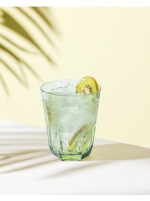 Madame Coco Domme Plastik Bardak - Yeşil - 445 ml