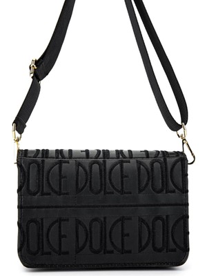 Dolce Kadın Vegan Siyah Omuz Çanta 1025 248056-12 Bn Canta Y24 Black Nks