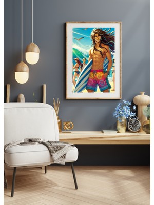 Ti-Play Zaka Anime Series Elyssar AS114 35X50 Çerçevesiz Karton Poster Uv Baskı