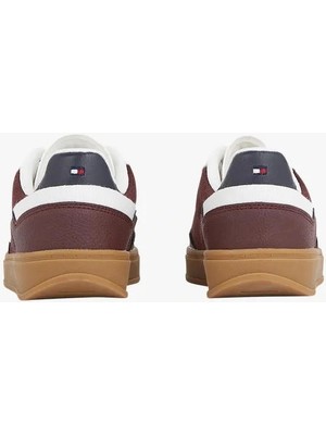 Tommy Hilfiger Erkek Bordo Heritage Sneaker