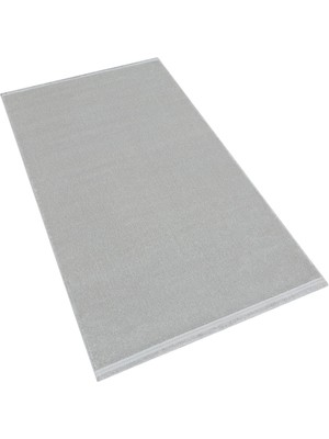 Apex Yoga 5012 Gri Düz Desensiz Gri Halı