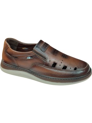 Dr. Relax 118 Erkek Taba (40-44) Deri Comfort Ayakkabı