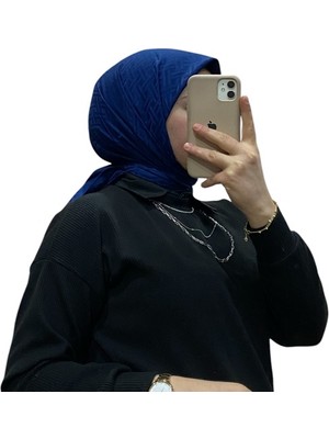 Armine Jakarlı Hasır Desenli Eşarp 1061