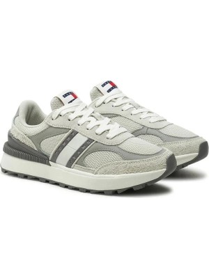 Tommy Hilfiger Tommy Jeans Kadın Gri Sneaker