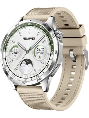 MobaxAksesuar Huawei Watch GT 6/5/4/3/2 Pro 46mm Ultimate SE Elite Kordon Lansman Kumaş Dikişli Silikon 102