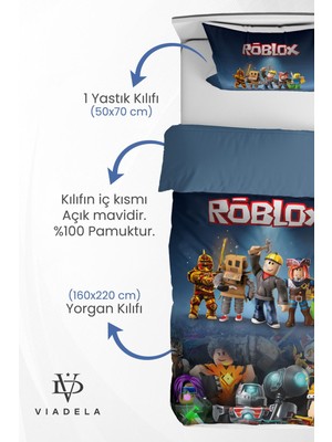 Viadela Roblo x  Çocuk Nevresim Takımı (Çarşafsız)