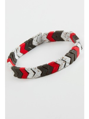 Bijuteri Net Taraftar Çavuş Hematit Doğaltaş Bileklik