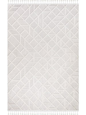 Ipek Mekik Halı Lupin 18503 Modern ve Geleneksel Desenli Iskandinav Halı