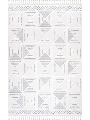 Ipek Mekik Halı Lupin 18557 Modern ve Geleneksel Desenli Iskandinav Halı