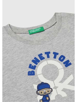 United Colors Of Benetton Erkek Bebek Uzun Kol Tshirt 10F2