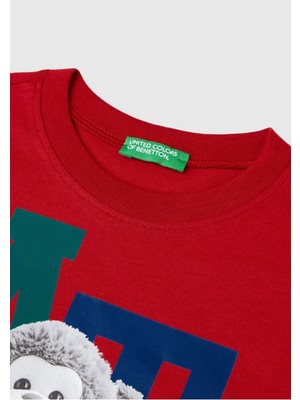 United Colors Of Benetton Erkek Bebek Uzun Kol Tshirt 10F3