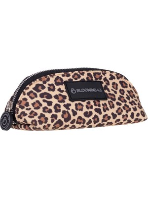 BloominBag Earthy Leopard Makyaj Çantası / Kalem Kutusu