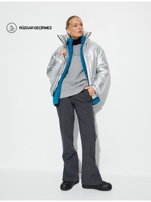 Koton Outdoor Pantolon Yüksek Bel Fermarlı Cepli
