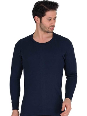 Berrak 748 Erkek Tekli Renkli Interlok Üst -Laciv - - 2