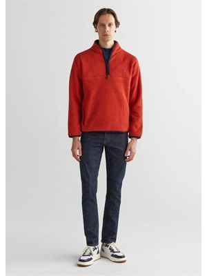 Gant Erkek Regular Fit Yarım Fermuarlı Sweatshirt