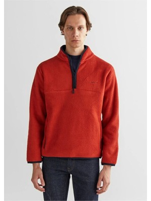 Gant Erkek Regular Fit Yarım Fermuarlı Sweatshirt