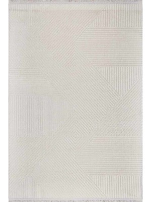 Gümüşsuyu Deco Geo 80010 Halı Krem