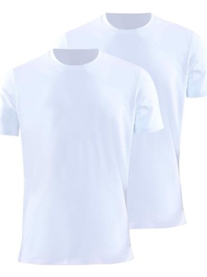 Blackspade Erkek Tshirt 2'li Paket Tender Cotton 9675 - Beyaz