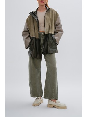 Valmenti Kadın Hakiki Deri Sarı Mont 616 Z-4010 Bn Derımont SK24/25 Olıve