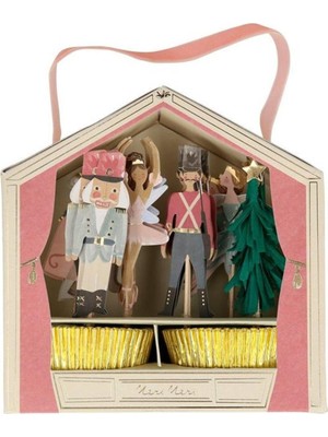Meri Meri - Nutcracker Cupcake Kit