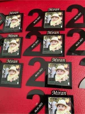 2 Yaş Resimli Magnet 10 Adet