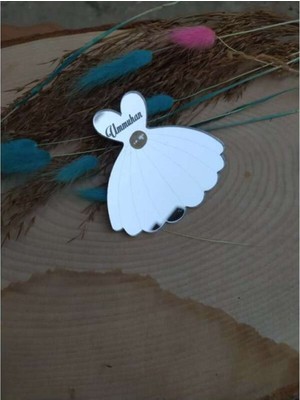 Yeni Doğan Kız Magnet Elbise Magnet 10 Adet