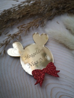 Yeni Doğan Magnet Doğum Günü Magnet Gold Magnet 10 Adet Yenidoğan Magnet