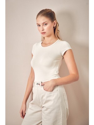 Basic Bisiklet Yaka Body