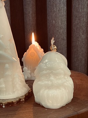 Mumias Candle Yılbaşı Ağacı & Noel Baba Dekoratif Mum Seti