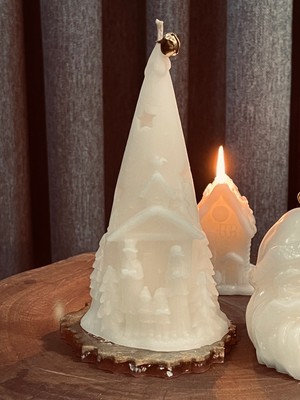 Mumias Candle Yılbaşı Ağacı & Noel Baba Dekoratif Mum Seti