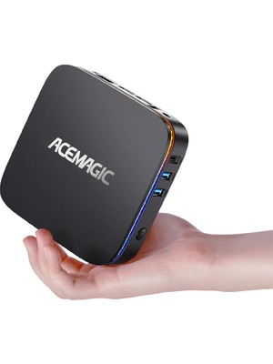 Acemagic Ak1 Plus Intel N100 8gb Ddr4 256GB Nvme 2xhdmı 2x3.0 USB / Wifi6/bt5.2 WIN11PRO Mini Pc