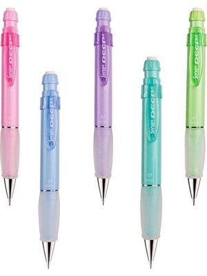 Serve Deep Pastel Renkler 07 Uçlu Kalem Seti 5 Adet