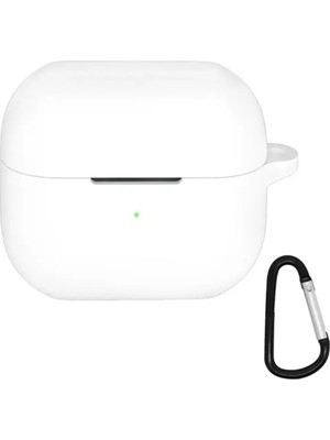 Dmay Samsung Galaxy Buds 3 Uyumlu Soft Silikon Kılıf+Kanca