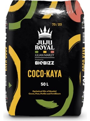 Biobizz Juju Royal Coco Kaya 50 Litre Hindistan Cevizi Toprağı