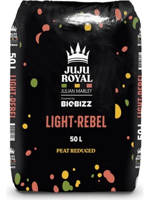 Biobizz Juju Royal Light Rebel 50 Litre Perlitli Torf Toprak