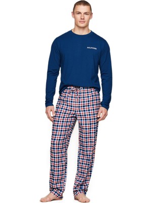 Tommy Hilfiger Erkek Flannel Pijama Takımı UM0UM03360