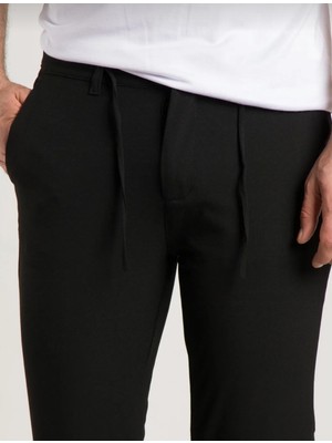 Jogger Erkek Siyah Pantolon Kışlık