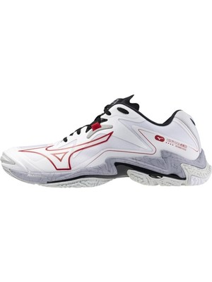 Mizuno Wave Lightning Z8 Erkek Voleybol Ayakkabısı Beyaz / Gri