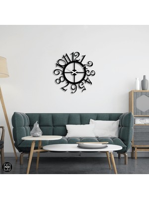 Klasik Metal Duvar Saati