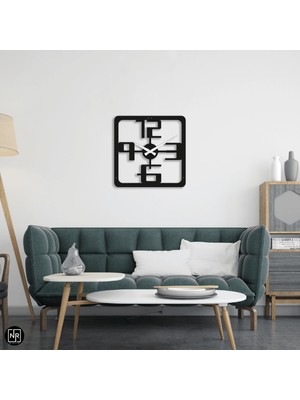 Dekoratif Metal Duvar Saati