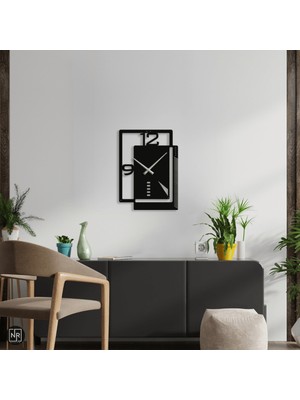 Dekoratif Metal Duvar Saati