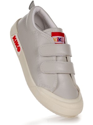Kiko Kids Suba Cırtlı Termo Taban Erkek Bebek Günlük Spor Ayakkabı Gri